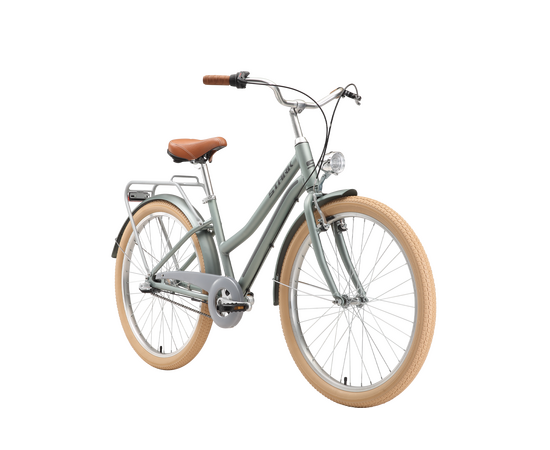 Велосипед Stark Comfort Lady 3-speed (серебристый/серый), Цвет: серый, Размер рамы: 18", изображение 2