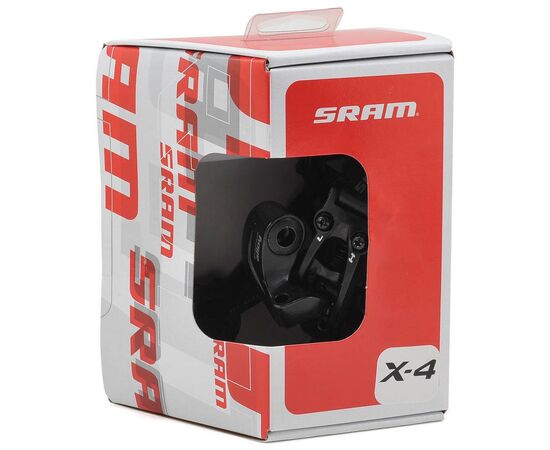 Переключатель задний Sram X4, Long (длинная лапка), 7-8-9 скоростей (чёрный), изображение 3
