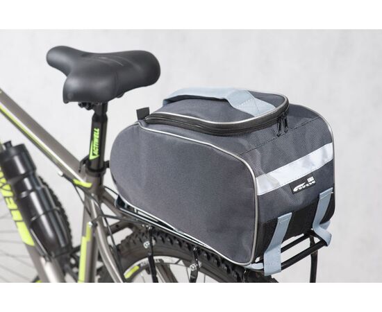 Велосумка Course Джаст-1 на багажник (серый), изображение 5