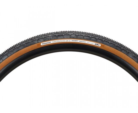 Покрышка Panaracer GravelKing SK Plus TLC 43-622 (чёрно-коричневая), изображение 4