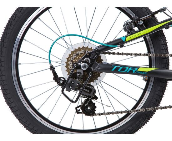 Велосипед Novatrack Tornado 20" 7.V (чёрный), изображение 6