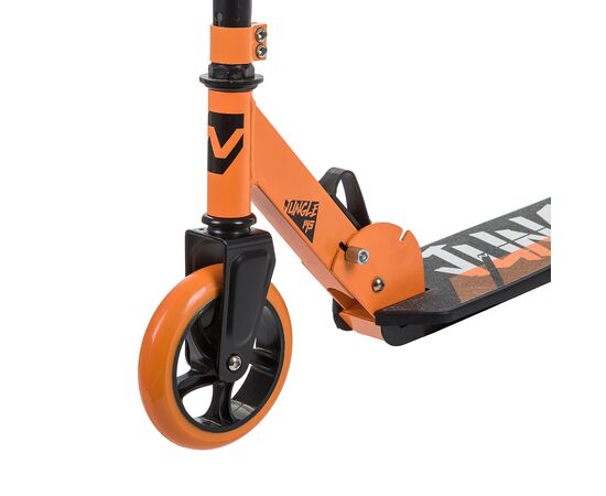 Городской самокат Novatrack JUNGLE 145 PRO (оранжевый), Цвет: оранжевый, изображение 4