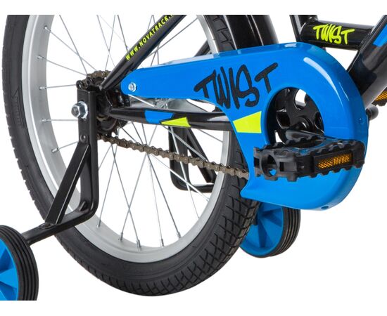 Велосипед Novatrack Twist 18" (чёрный), Цвет: черный, изображение 6