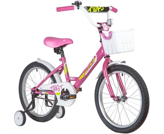 Велосипед Novatrack Twist 18" (розовый), Цвет: розовый, изображение 2
