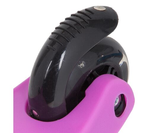 Кикборд Novatrack DISCO-KIDS Basic (черно-розовый), Цвет: розовый, изображение 5