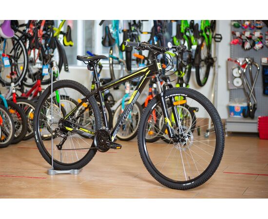 Велосипед Stinger Graphite PRO 29" (чёрный), Цвет: черный, Размер рамы: 20", изображение 8