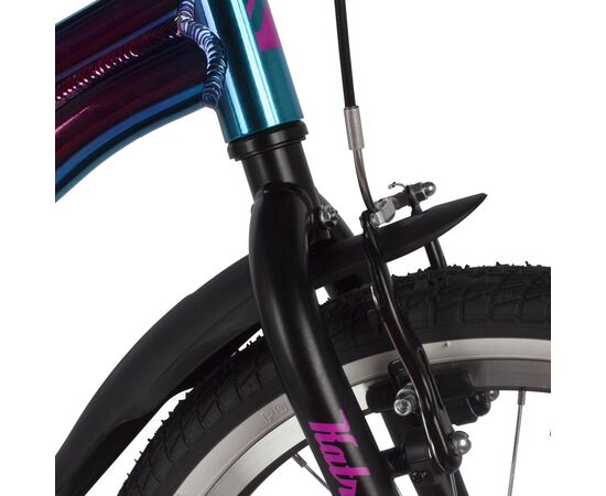 Велосипед Novatrack Katrina 20" (фиолетовый металлик), изображение 4