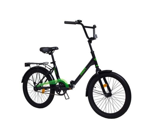 Велосипед Aist Smart 24 2.1 24 (чёрный/зелёный), изображение 2