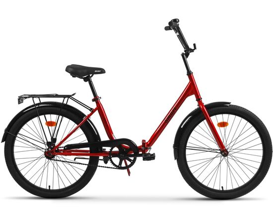 Велосипед Aist Smart 24 1.1 24 (красный/чёрный), Цвет: красный, Размер рамы: 24"