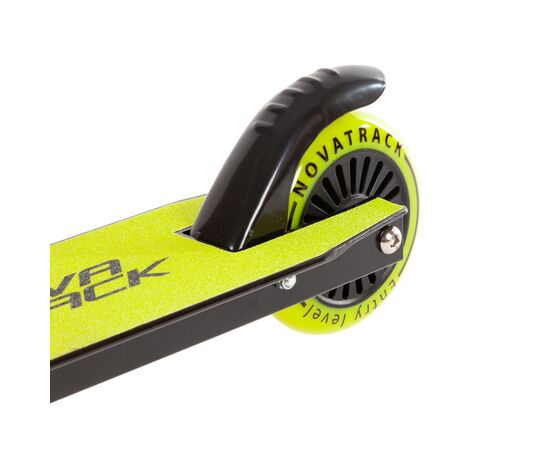 Трюковый самокат Novatrack WOLF 50 (черно-зеленый), Цвет: зелёный, изображение 8