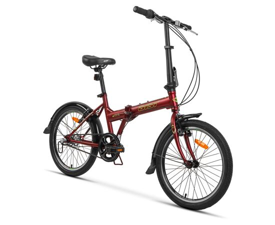 Велосипед Aist Compact 2.0 20 (вишнёвый), изображение 2 Велосипед Aist Compact 2.0 20 (вишнёвый), изображение 2