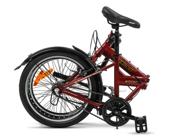 Велосипед Aist Compact 2.0 20 (вишнёвый), изображение 3 Велосипед Aist Compact 2.0 20 (вишнёвый), изображение 3