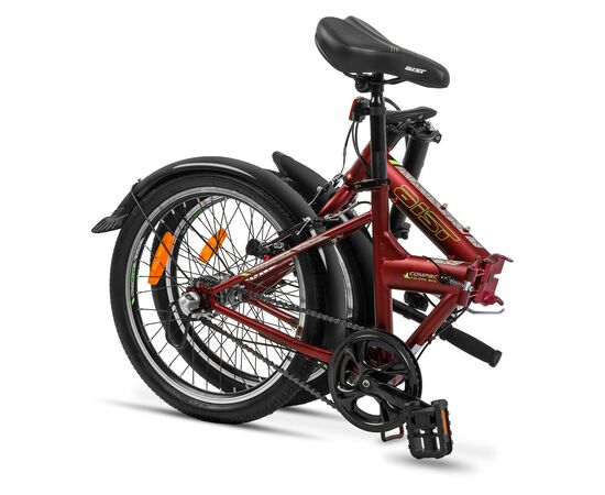 Велосипед Aist Compact 2.0 20 (вишнёвый), изображение 4 Велосипед Aist Compact 2.0 20 (вишнёвый), изображение 4