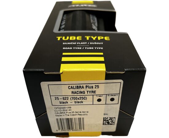 Велосипедная покрышка TUFO CALIBRA PLUS 25, 25-622 (700x25C), для шоссе, до 9 bar (чёрный), изображение 4