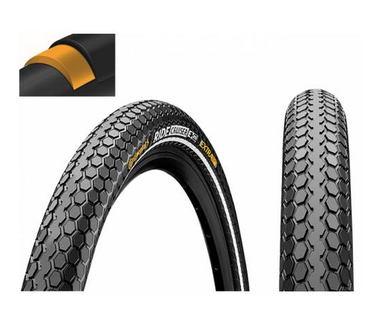 Покрышка 28x2.20" (55-622) Continental Ride Cruiser Reflex, изображение 2