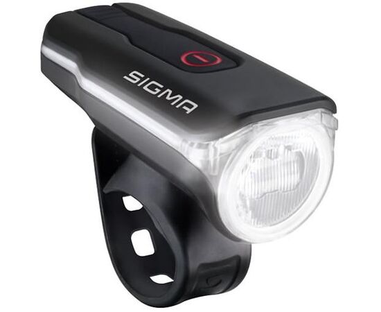 Фонарь передний SIGMA AURA 60 USB (чёрный), изображение 2