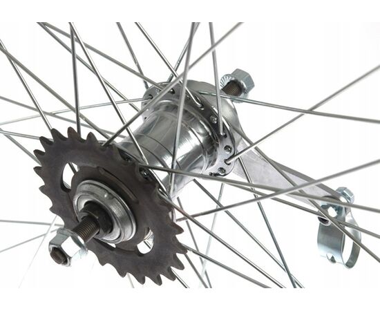 Колесо заднее ножной тормоз 24'' односкоростное Forward RWR240036C09, изображение 2