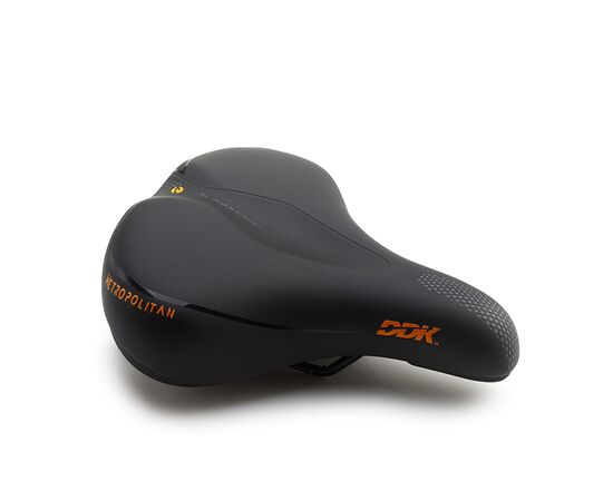 Седло DDK D5347SDR (чёрный/оранжевый), изображение 2