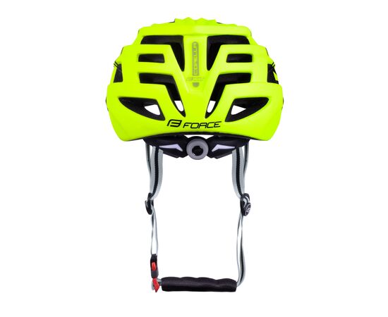 Шлем велосипедный Force CORELLA MTB (черно-салатовый), Цвет: черный, Размер: 54-58, изображение 3