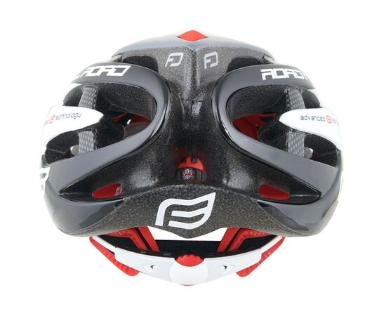 Шлем велосипедный Force ROAD (черно-бело-серый), Цвет: серый, Размер: 55-58, изображение 3