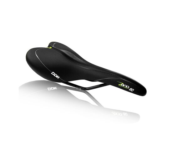 Седло DDK D060 CORONES (чёрный/серый/зелёный), изображение 2