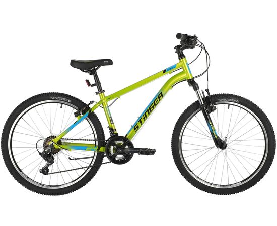 Велосипед Stinger Element STD 24" (зеленый), Цвет: зелёный, Размер рамы: 12"