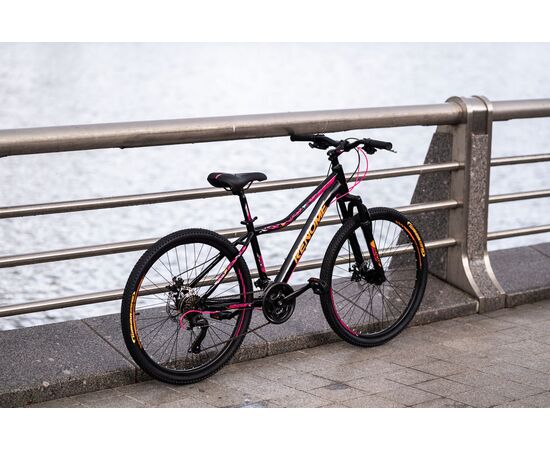 Велосипед RENOME JR 26 (черно-розовый), Цвет: черный, Размер рамы: XS, изображение 2