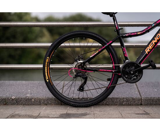Велосипед RENOME JR 26 (черно-розовый), Цвет: черный, Размер рамы: XS, изображение 3