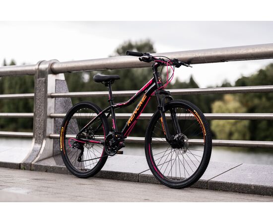 Велосипед RENOME JR 26 (черно-розовый), Цвет: черный, Размер рамы: XS, изображение 8