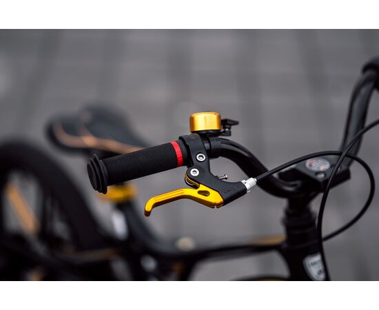 Детский велосипед Lenjoy Pilot 16 (чёрно-жёлтый), Цвет: жёлтый, изображение 9