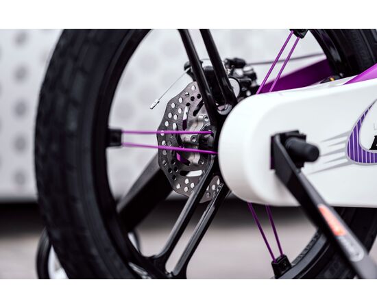 Детский велосипед Lenjoy Pilot 16 (фиолетовый), Цвет: фиолетовый, изображение 7