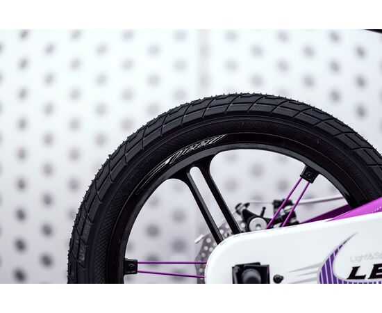 Детский велосипед Lenjoy Pilot 16 (фиолетовый), Цвет: фиолетовый, изображение 11