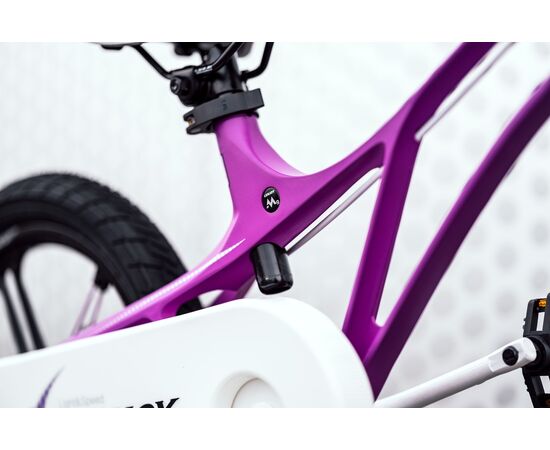 Детский велосипед Lenjoy Pilot 16 (фиолетовый), Цвет: фиолетовый, изображение 12