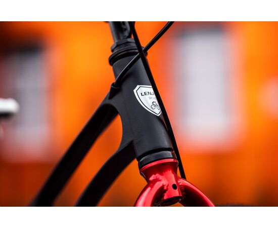 Детский велосипед Lenjoy Pilot 16 (чёрно-красный), Цвет: красный, изображение 5