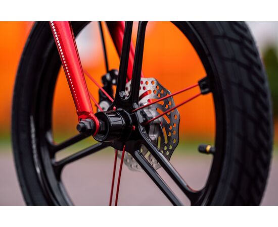 Детский велосипед Lenjoy Pilot 16 (чёрно-красный), Цвет: красный, изображение 6