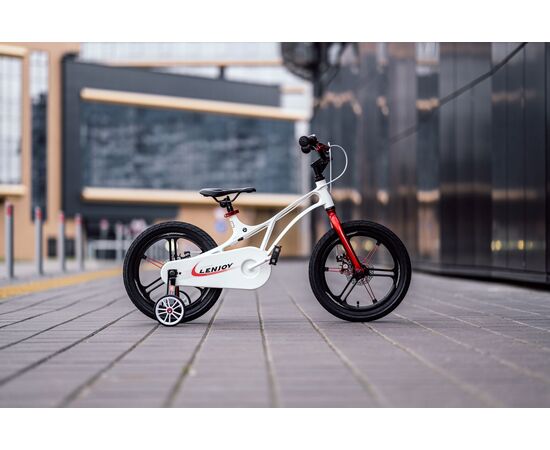 Детский велосипед Lenjoy Pilot 16 (белый), Цвет: белый, изображение 2