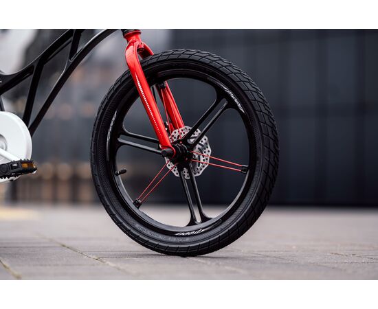 Детский велосипед Lenjoy Pilot 18 (чёрно-красный), Цвет: черный, изображение 3