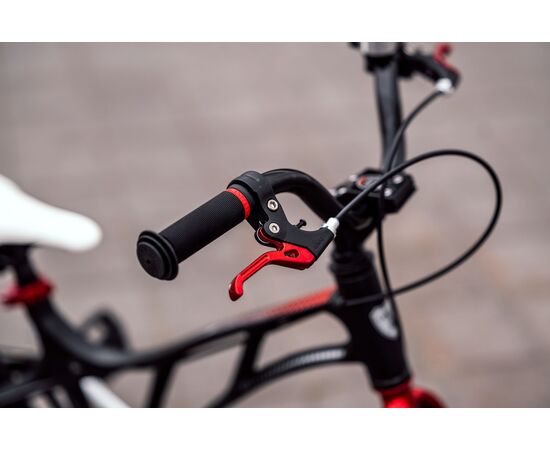 Детский велосипед Lenjoy Pilot 18 (чёрно-красный), Цвет: черный, изображение 4