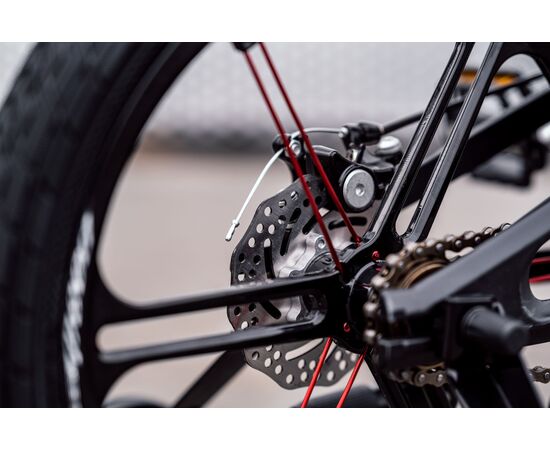 Детский велосипед Lenjoy Pilot 18 (чёрно-красный), Цвет: черный, изображение 8