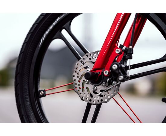 Детский велосипед Lenjoy Pilot 18 (чёрно-красный), Цвет: черный, изображение 10