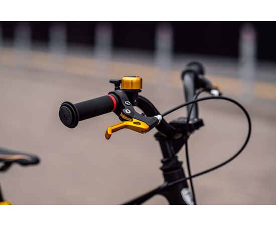 Детский велосипед Lenjoy Pilot 18 (чёрно-жёлтый), Цвет: оранжевый, изображение 7