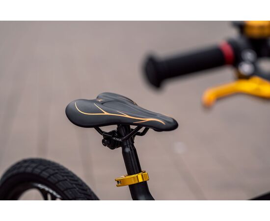 Детский велосипед Lenjoy Pilot 18 (чёрно-жёлтый), Цвет: оранжевый, изображение 9