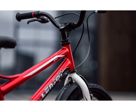 Детский велосипед Lenjoy Finder 16 (красный), Цвет: красный, изображение 9