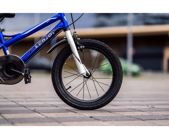 Детский велосипед Lenjoy Finder 16 (синий), Цвет: синий, изображение 2