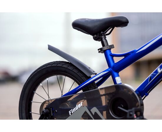 Детский велосипед Lenjoy Finder 16 (синий), Цвет: синий, изображение 3