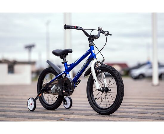 Детский велосипед Lenjoy Finder 16 (синий), Цвет: синий, изображение 8