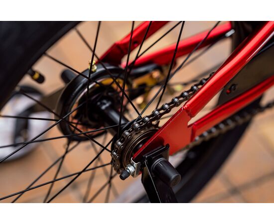 Детский велосипед Lenjoy Finder 18 (красный), Цвет: красный, изображение 7