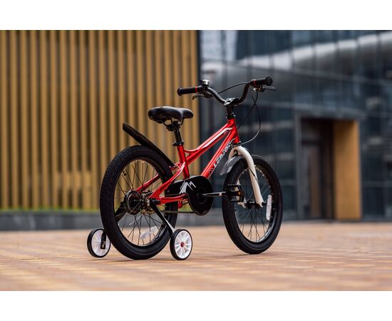 Детский велосипед Lenjoy Finder 18 (красный), Цвет: красный, изображение 8