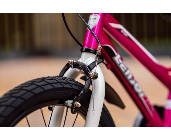 Детский велосипед Lenjoy Finder 18 (розовый), Цвет: розовый, изображение 8