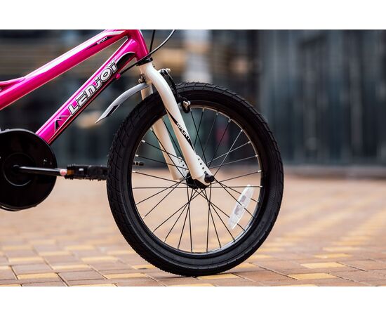 Детский велосипед Lenjoy Finder 18 (розовый), Цвет: розовый, изображение 12